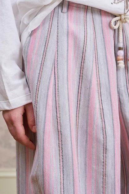 Summer Striped Trousers