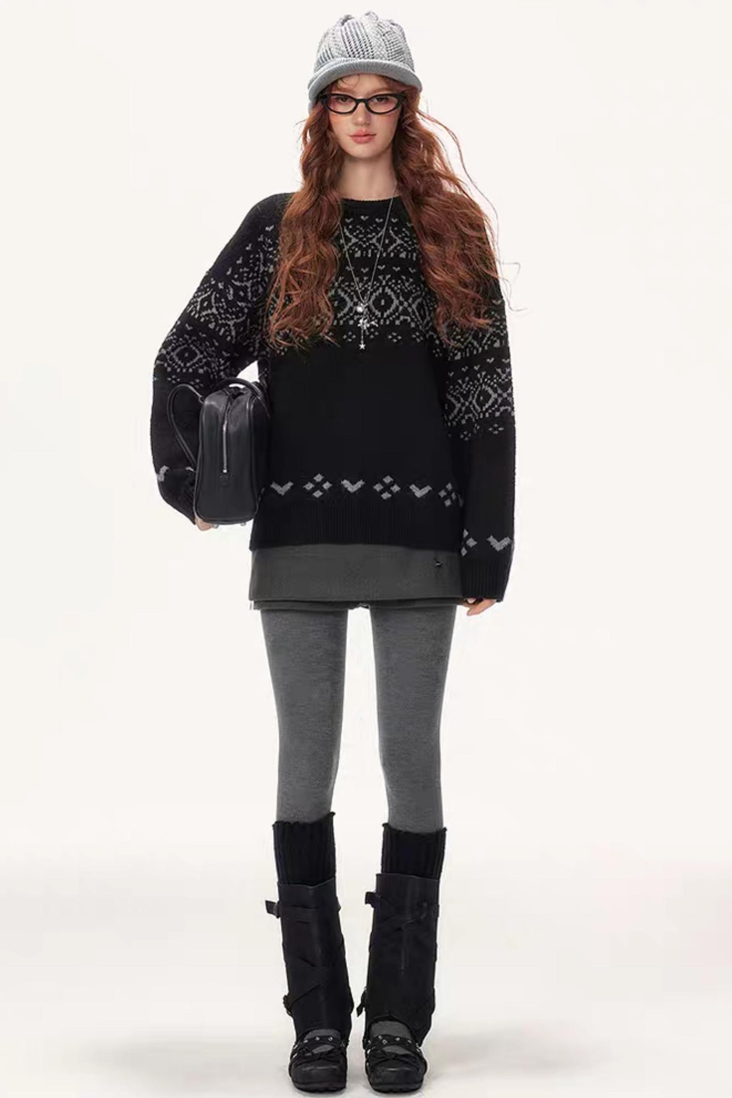 Lazy Wind Vintage Sweater Top