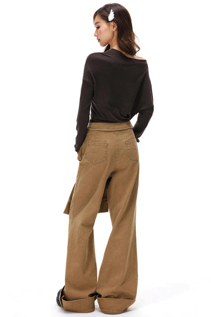 Retro Washed Cargo Pants