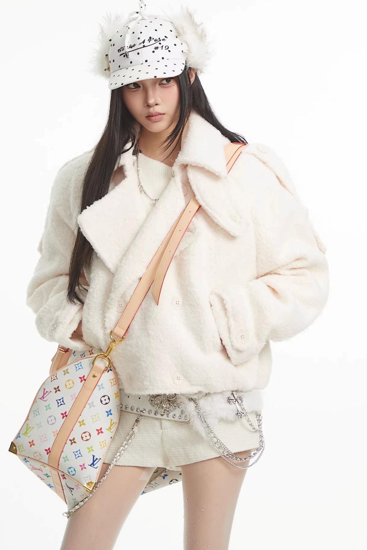 Retro Brown Woolen Coat