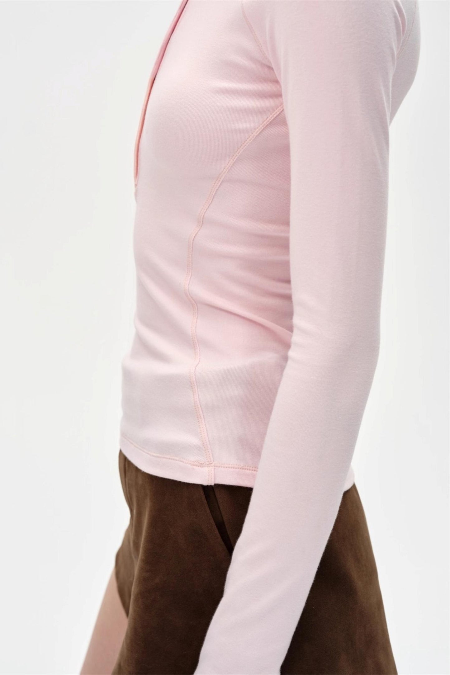 Slimming Simple Solid Color Shirt