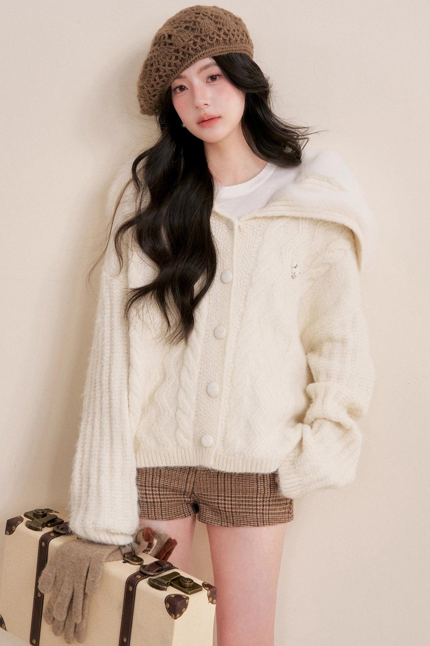 Vintage Woolen Shorts