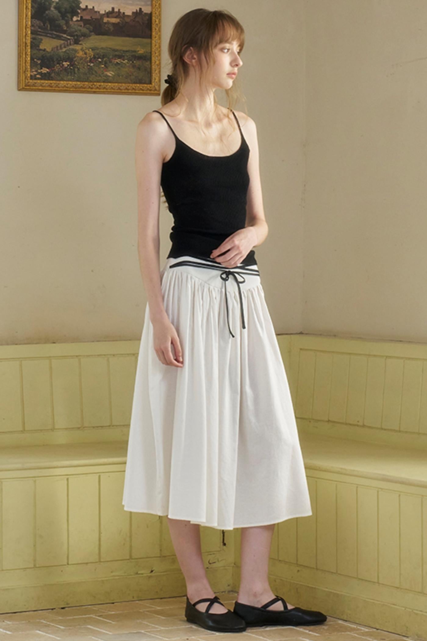 Fish Pattern Knit Camisole