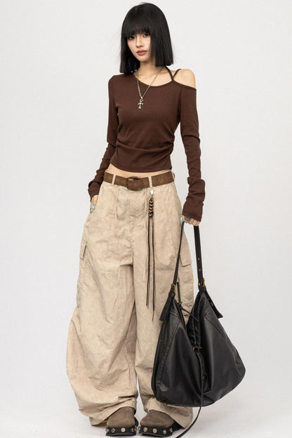 Autumn Spice Black Long Sleeve T-Shirt