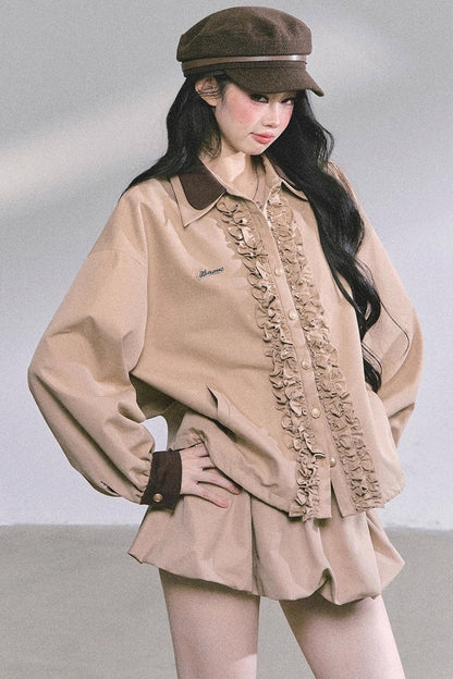 Autumn Two-Piece Jacket Skirt Set-Up