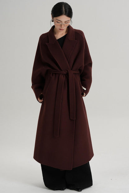 Minimalist Wool Long Jacket