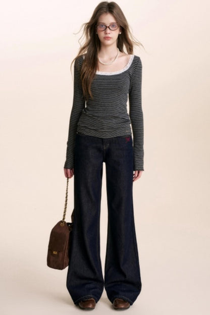 Romantic Lace Patchwork Top