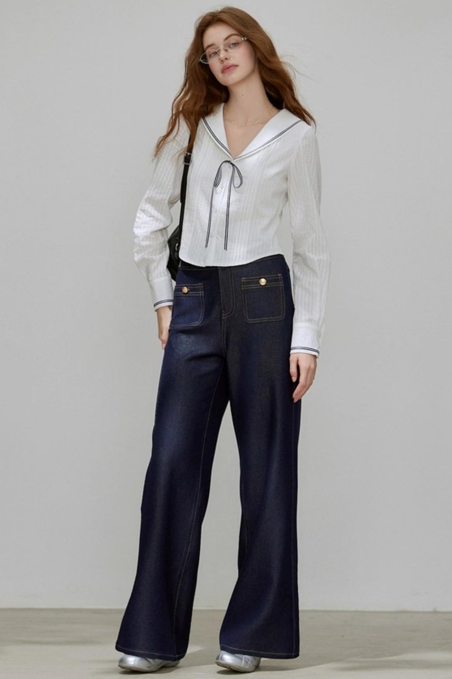 Basic Thin Maritime Casual Shirt