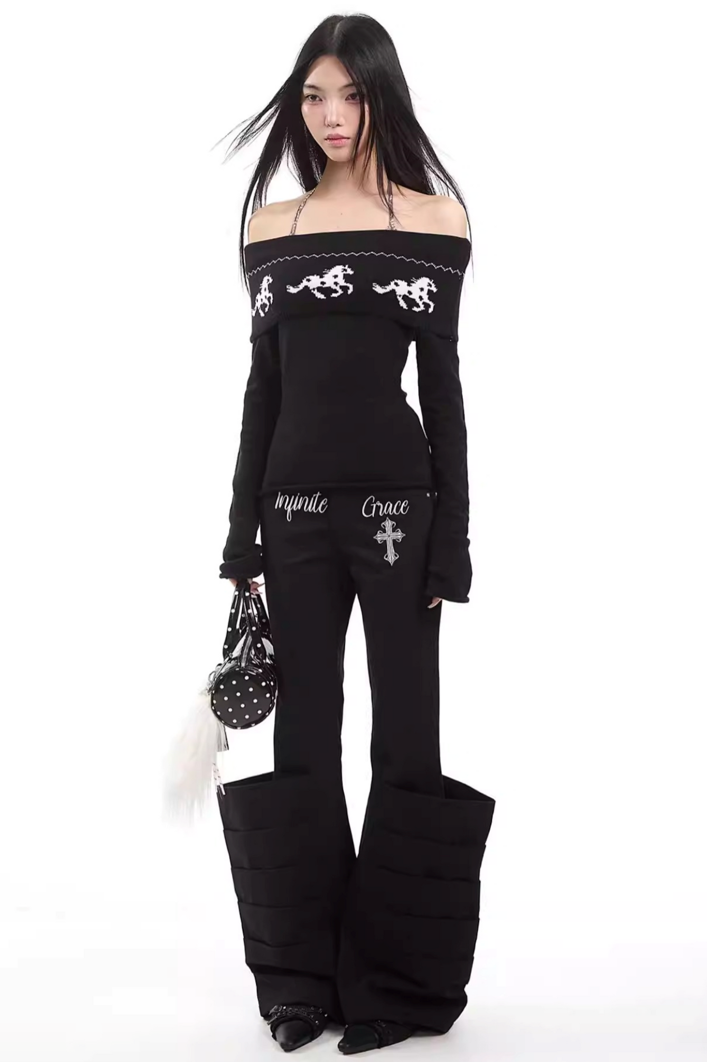 Pantalon évasé American Vintage