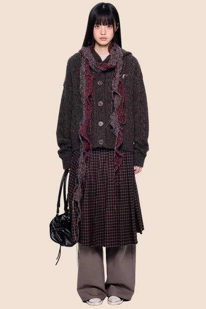 Pocket Design Retro Denim Pants