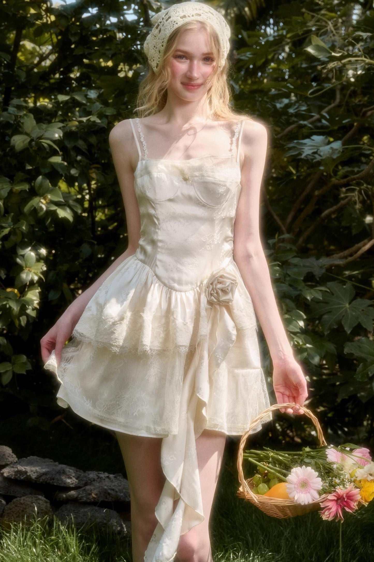 Whispering Lace Dress