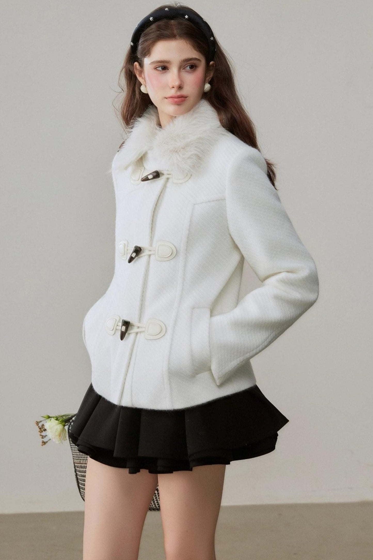 Luxe Winter White Jacket