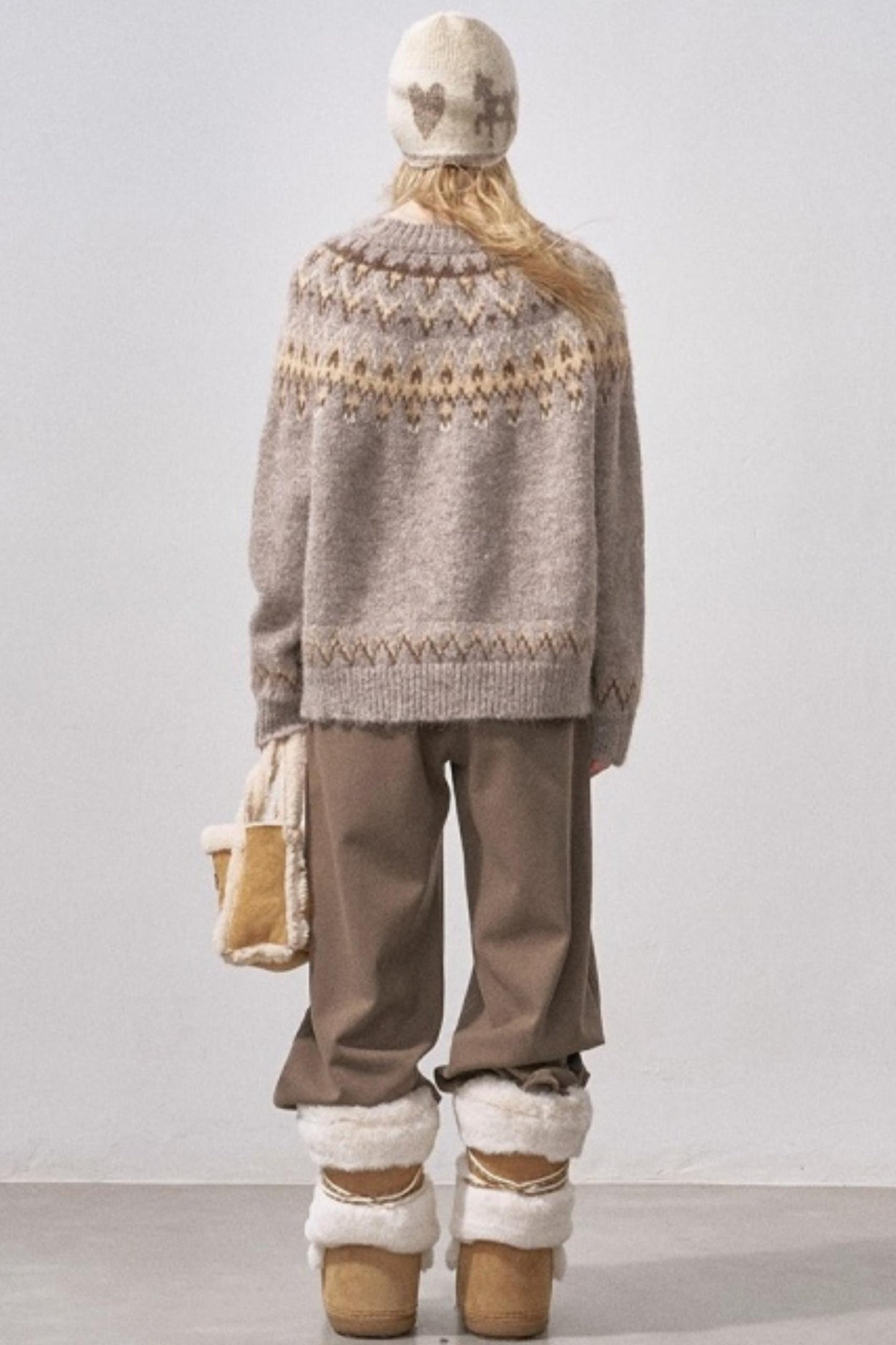 Festive Fair Isle Sweater