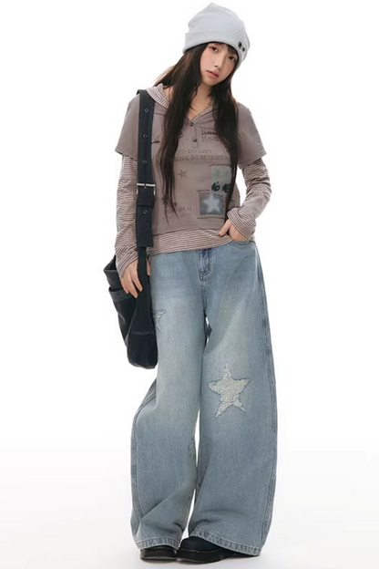 Star Pattern Scimitar Pants