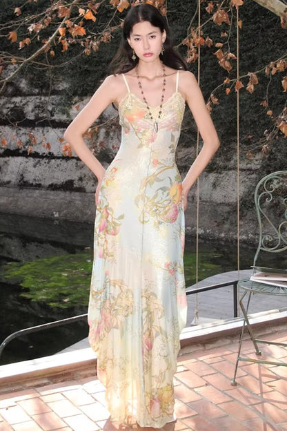 Spicy Girl Embroidered Knit Dress