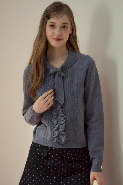 Lace Knit Sweater