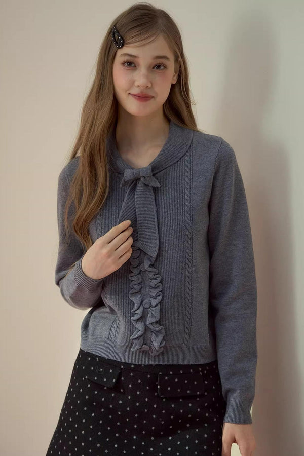 Lace Knit Sweater
