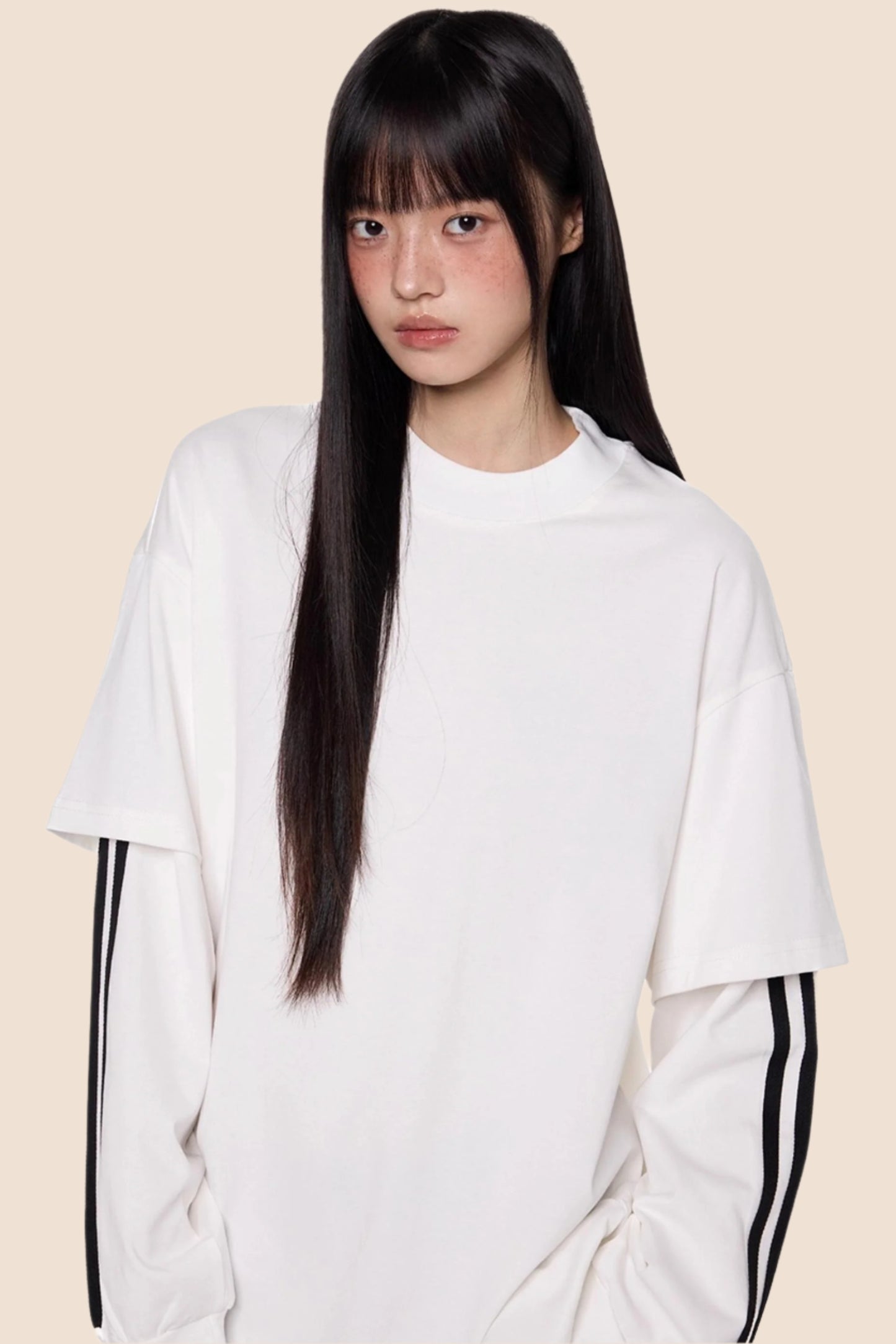 Stripe Long Sleeve Top