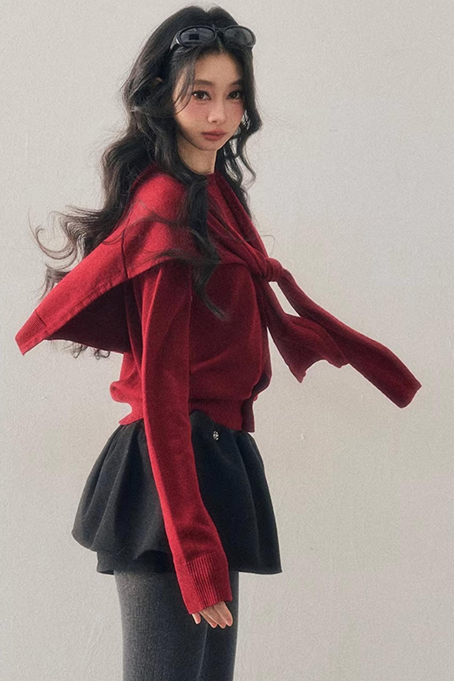 American College Sweater Set