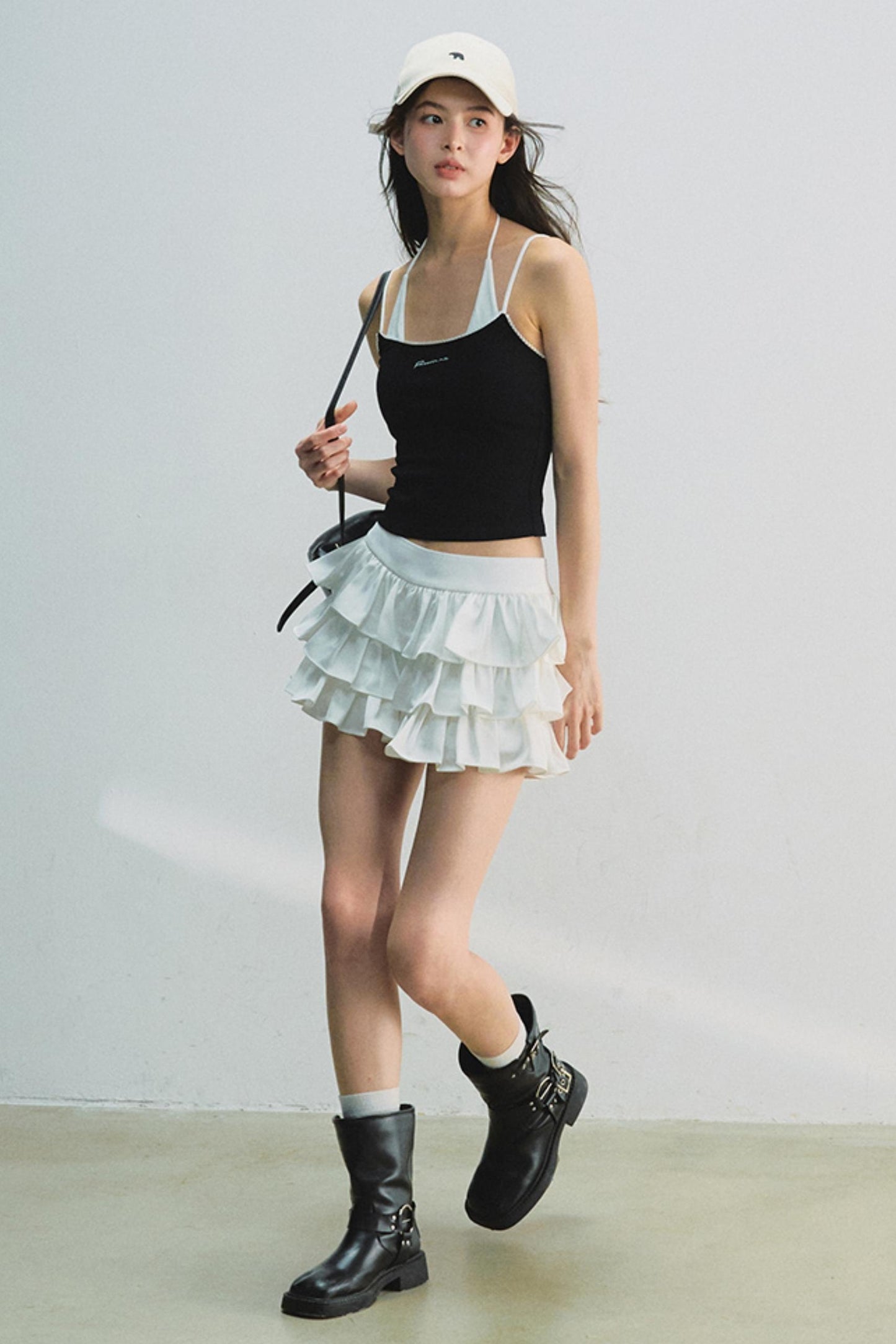 Elegant White Ballet Skirt