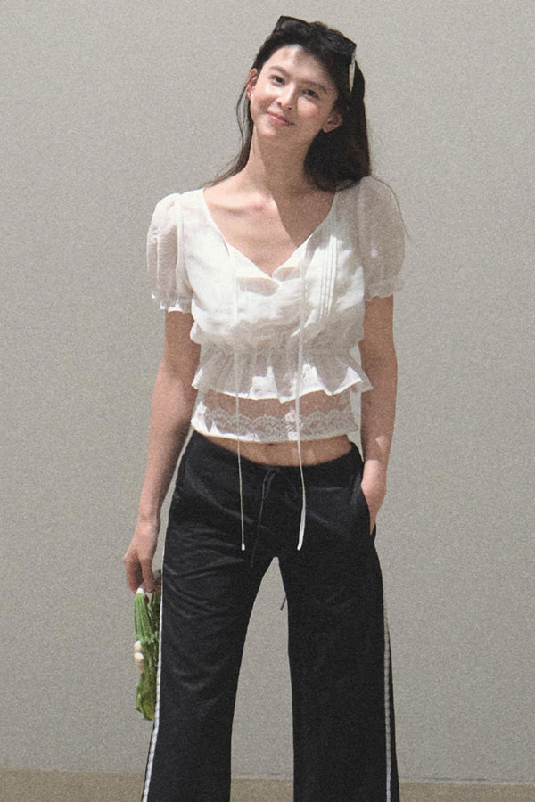 Windfold Bubble Sleeve Shirt