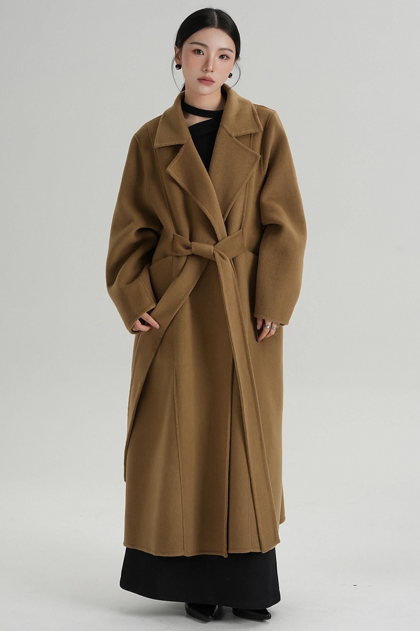 Temperament Wool Reversible Coat