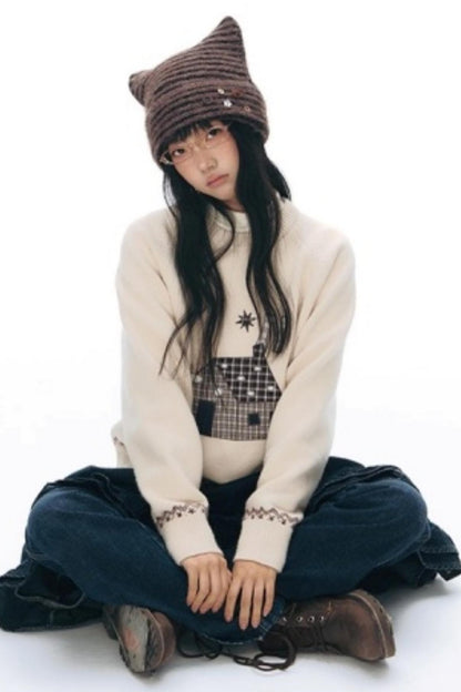 Star Print Flared Pants