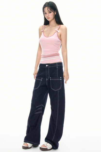 Striped Knit Camisole