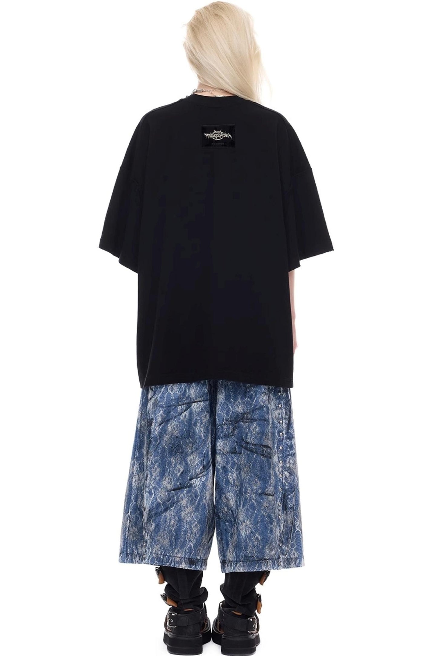 Electric Moon Denim Shorts