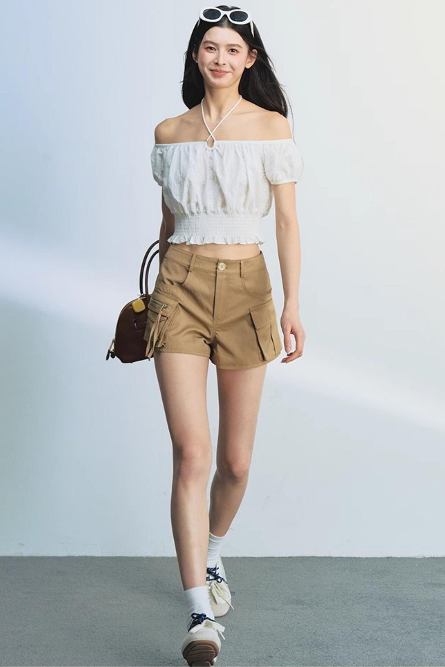 Asymmetrical Crop Top