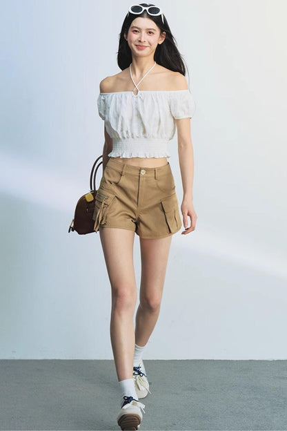 Asymmetrical Crop Top