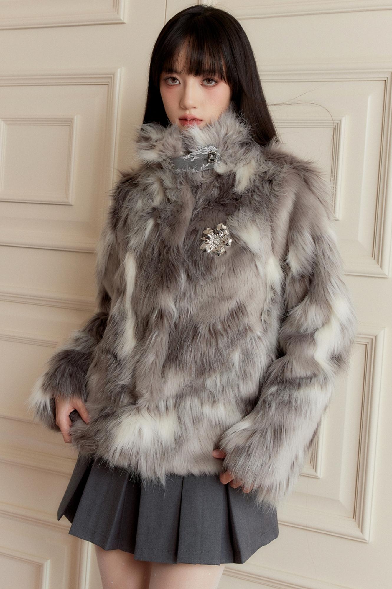 Autumn Chaebol Fur Coat