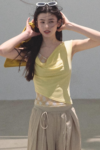 Rising Check Slim-Fit T-Shirt