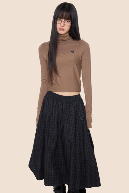 Knit Base Long T-Shirt