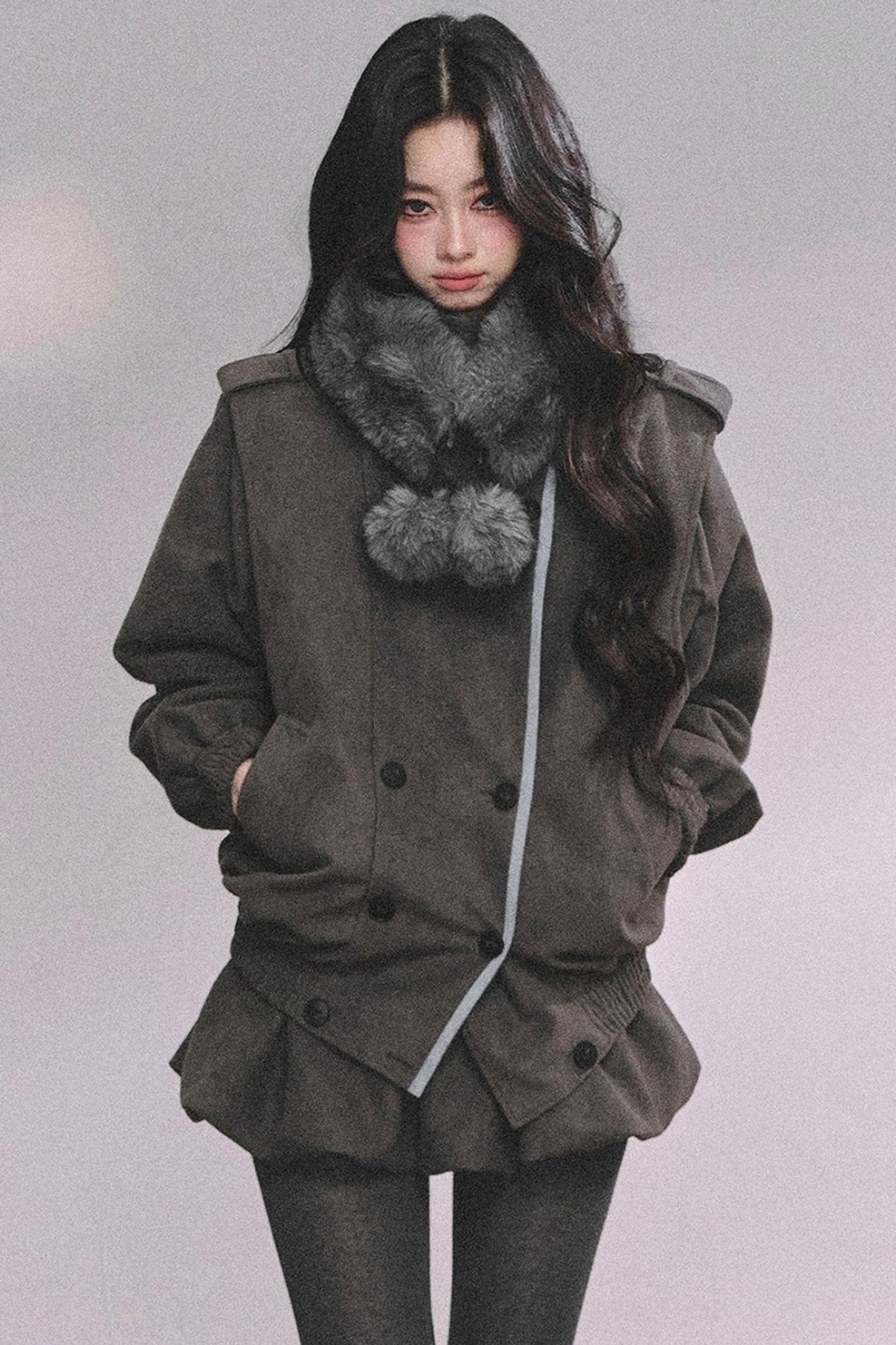 French Autumn Blazer Suit Set-Up