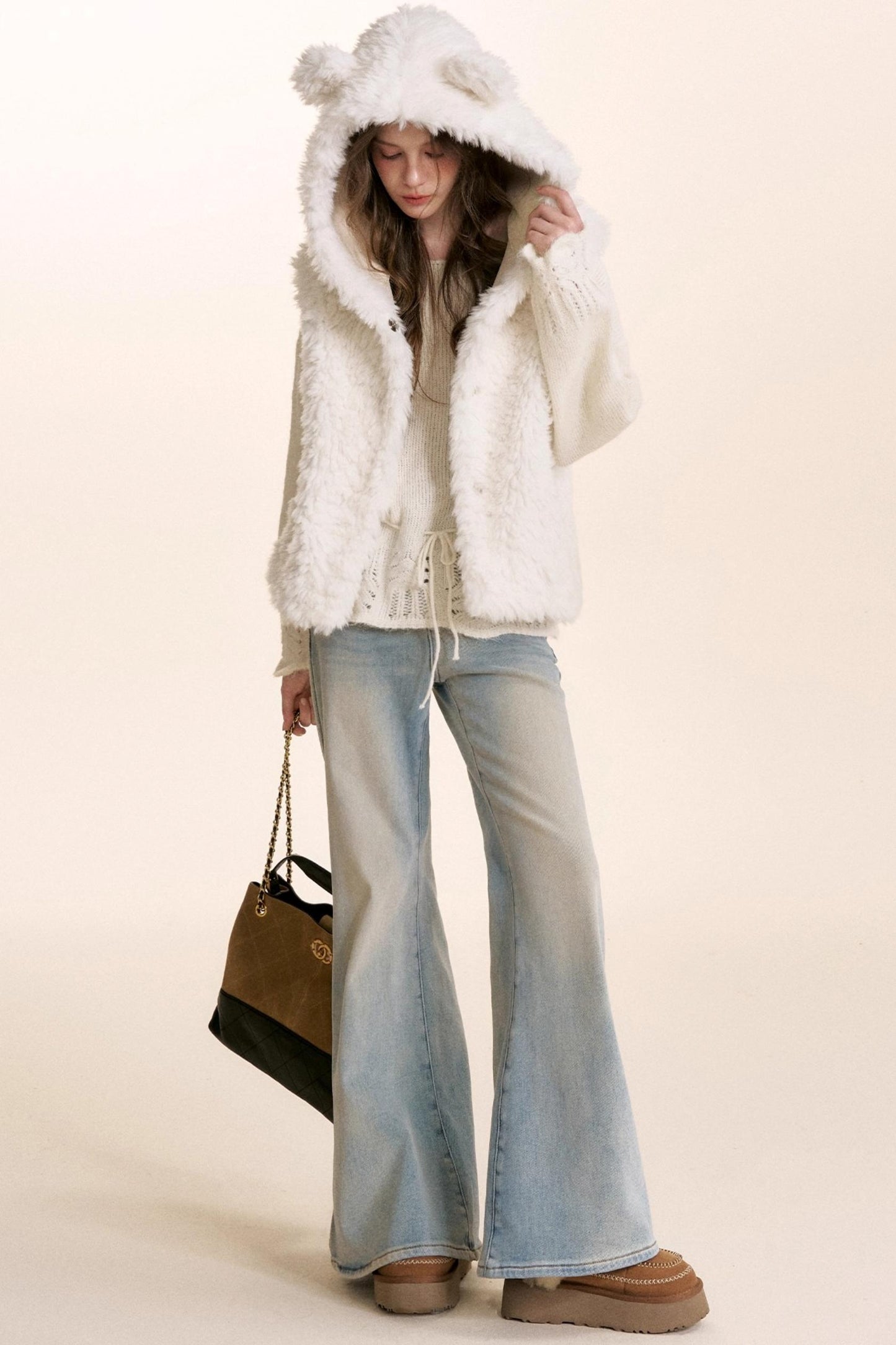 Romantic French Flared Jeans