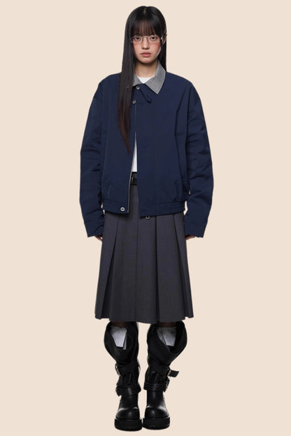 Vintage Contrast Coat