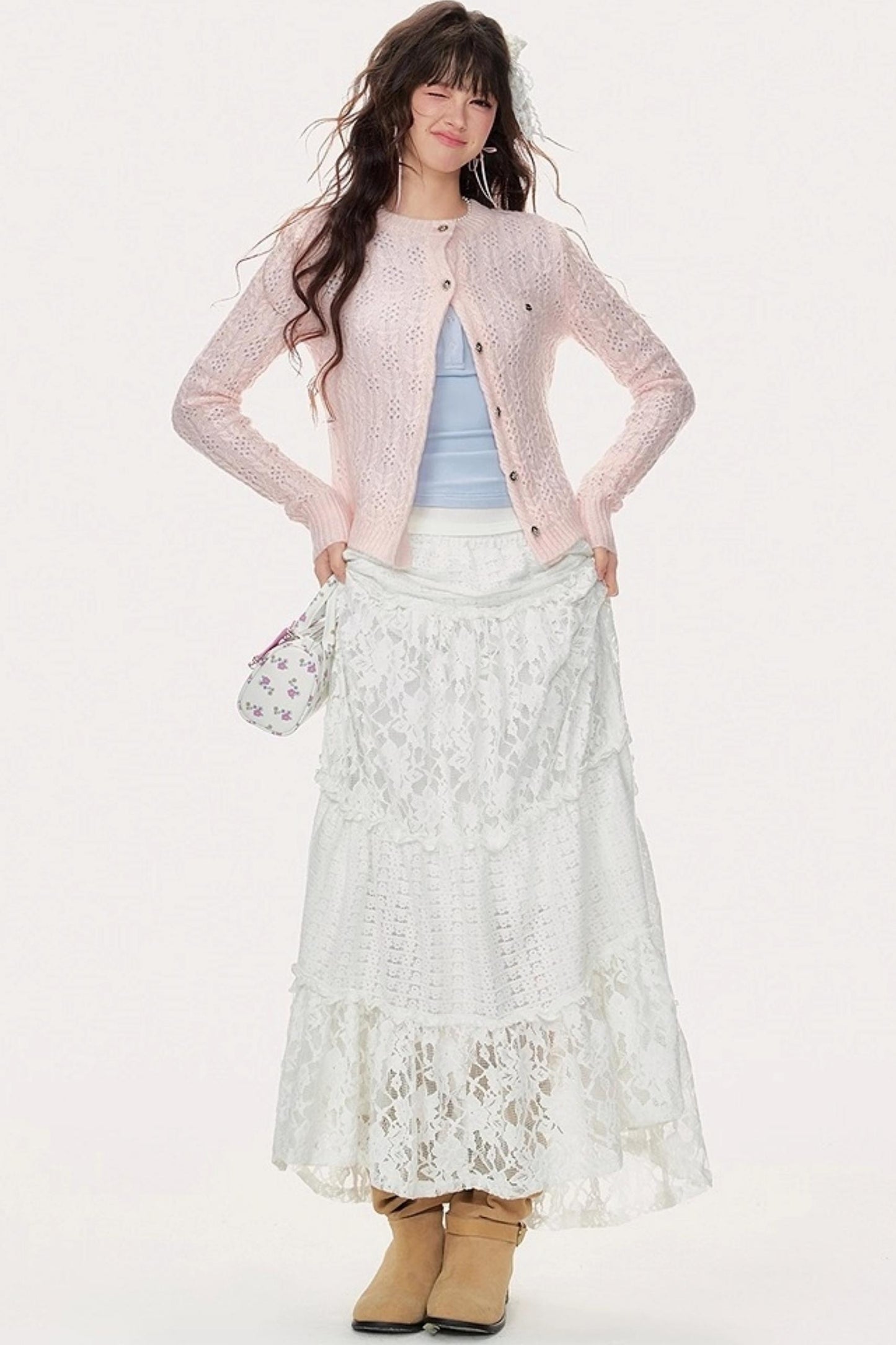 Gentle Knitted Sweater Top