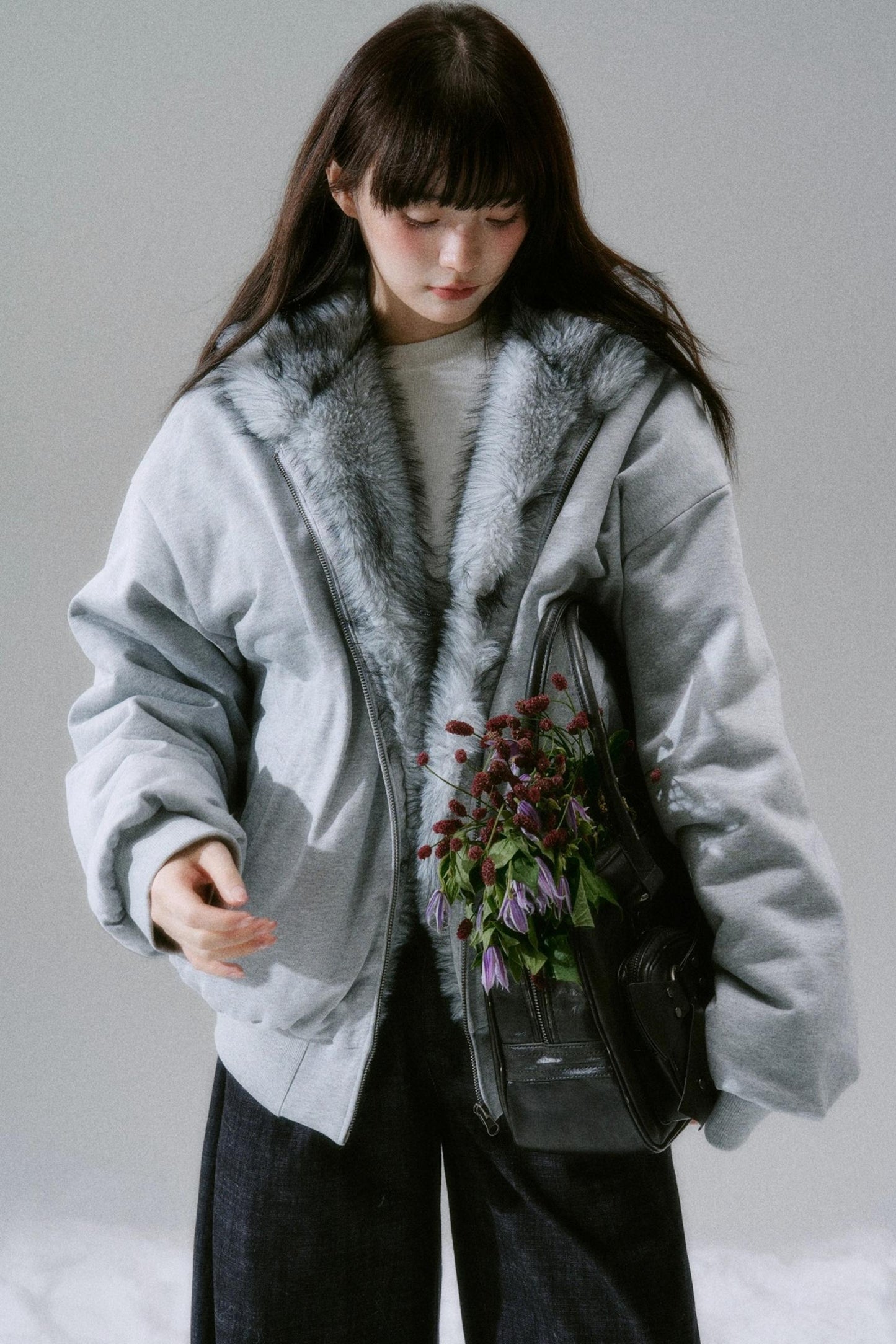 Casual Plush Reversible Jacket