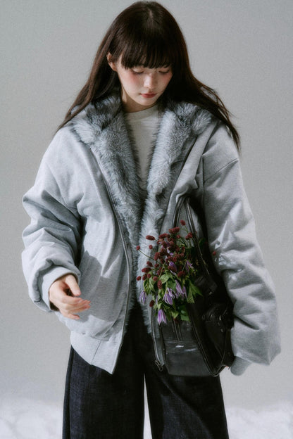 Casual Plush Reversible Jacket