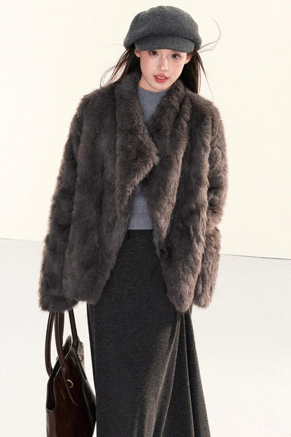 Ribbed Waist-Cinching Knit Sweater