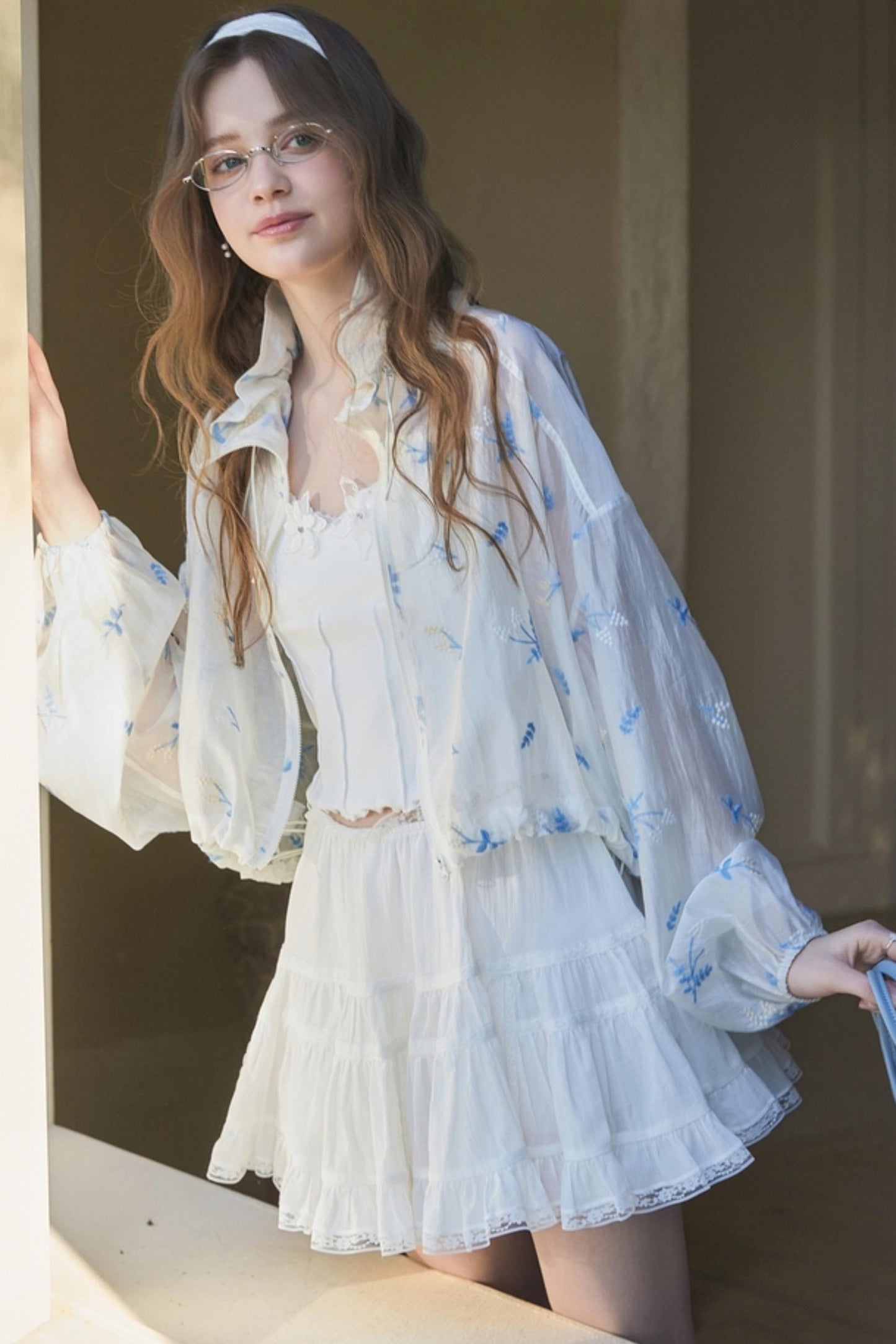 Embroidered Sun Jacket