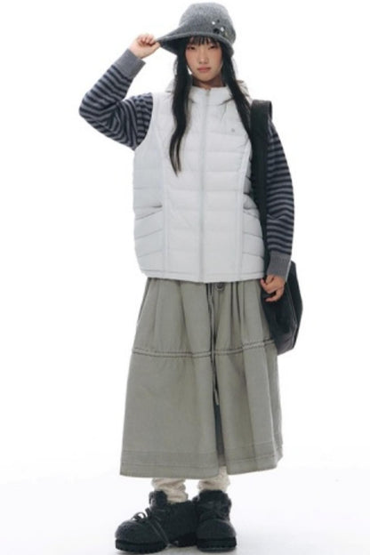 Handmade Gray Knit Beanie