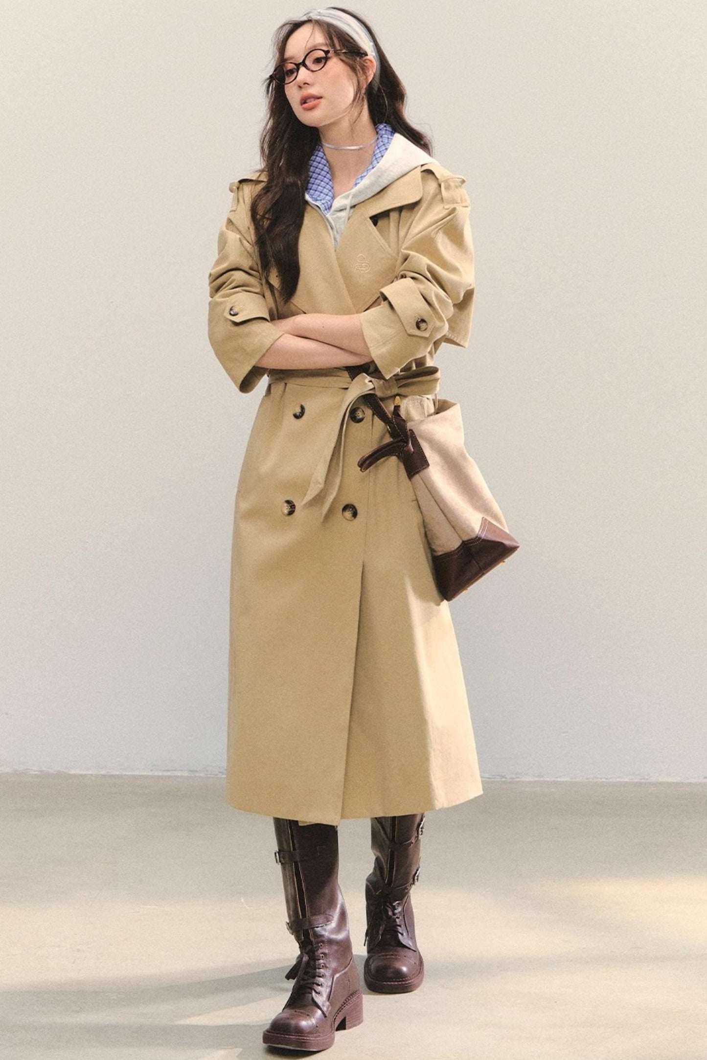 Trench Embroidery Coat