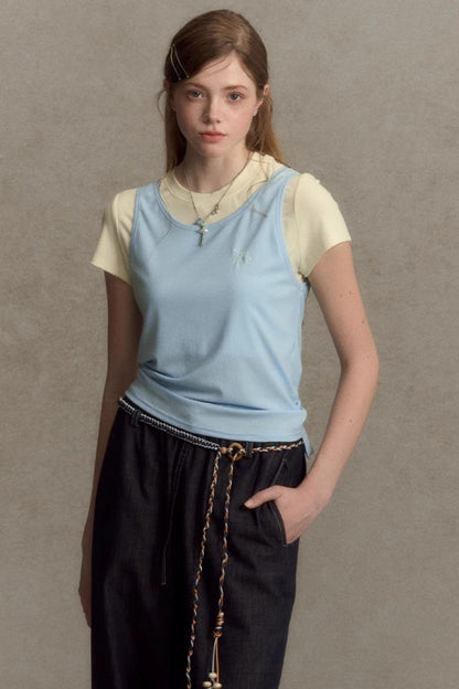 Slim Fit Two-Piece Tee