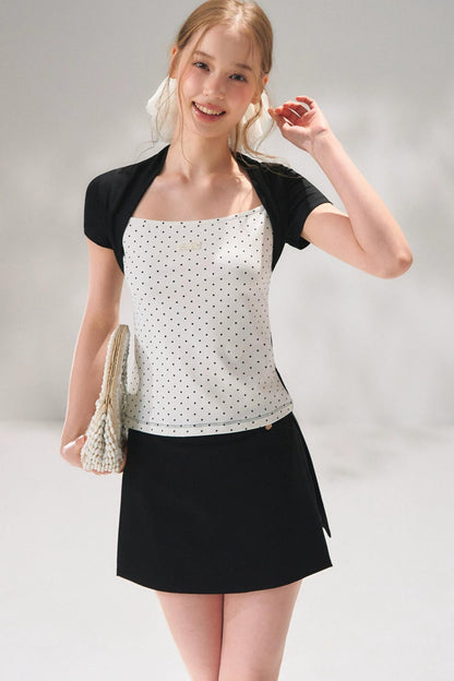 Intellectual Side-Slit Skirt