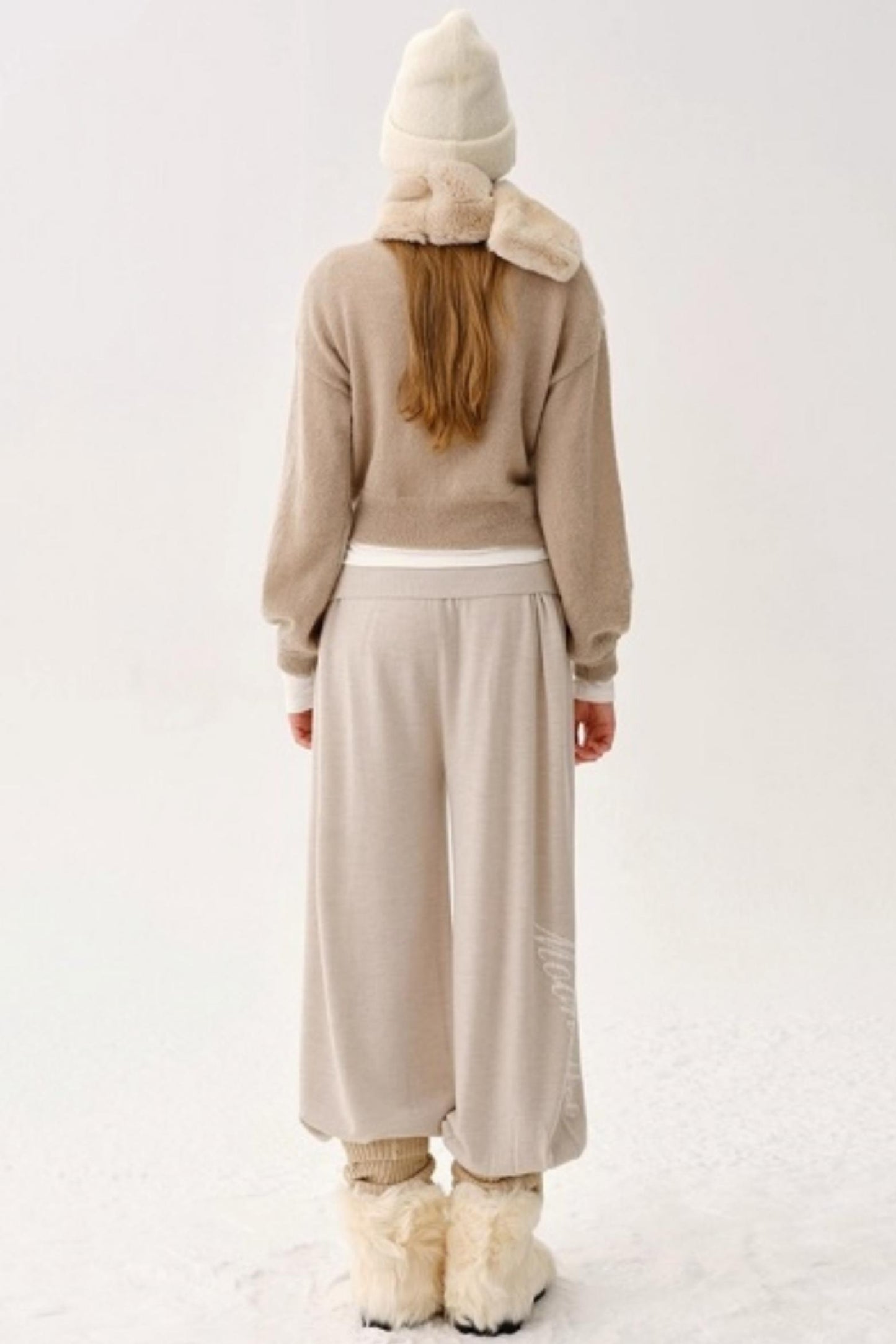 Alpaca Wool Embroidered Cardigan