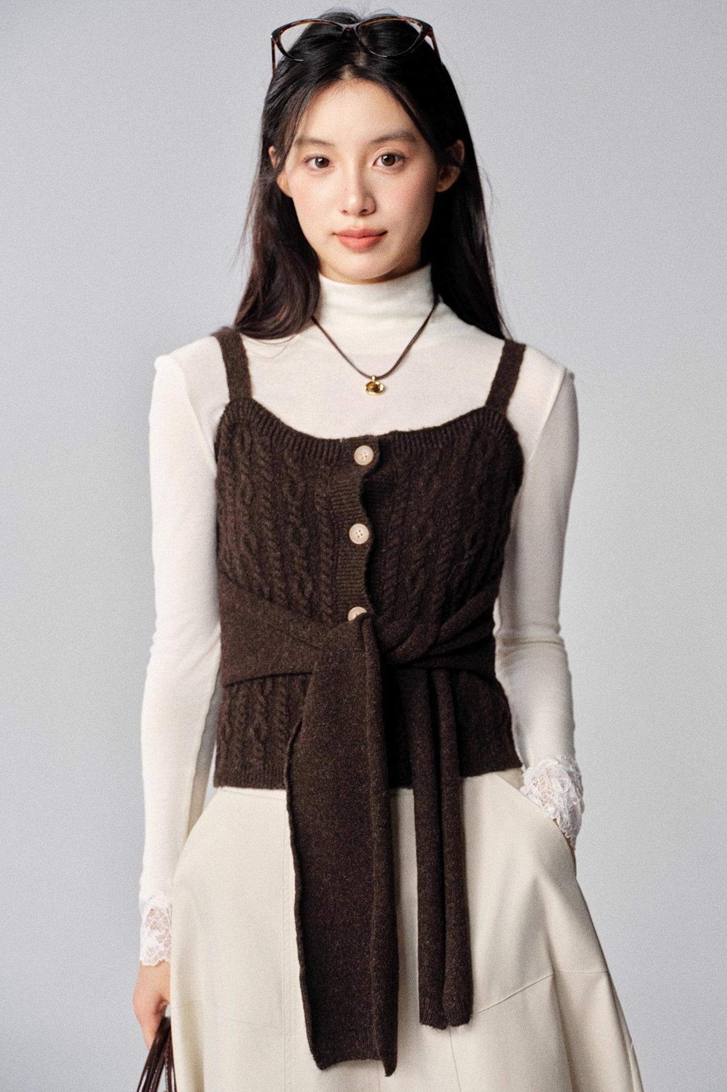 Mountains Knitted Vest