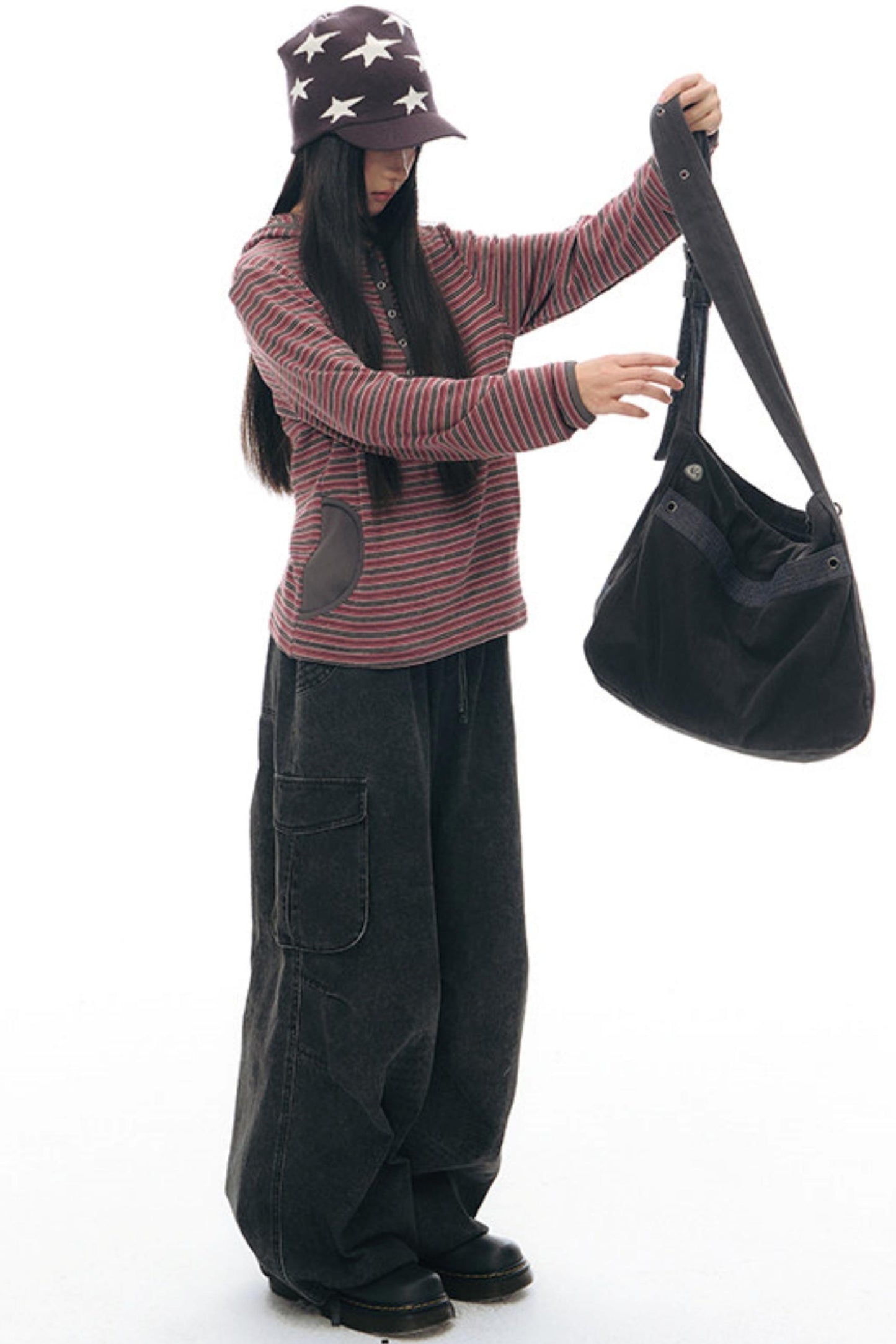 Vintage Weite Retro-Hosen