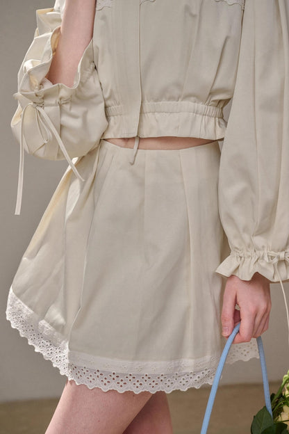 Trench Skirt Coat Set-Up